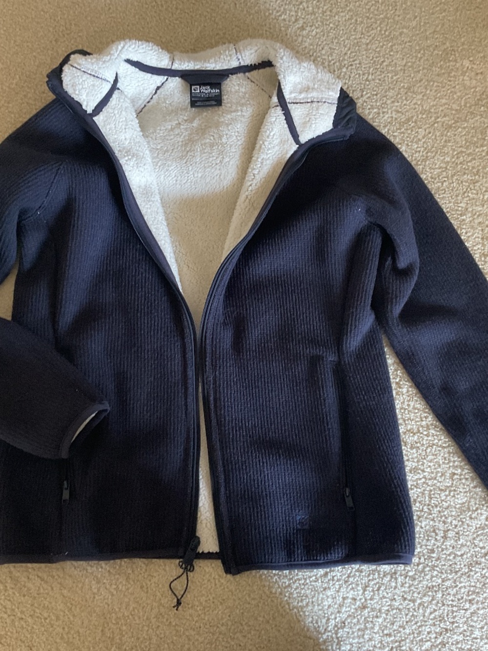 Jack Wolfskin Navy Blue Jacket